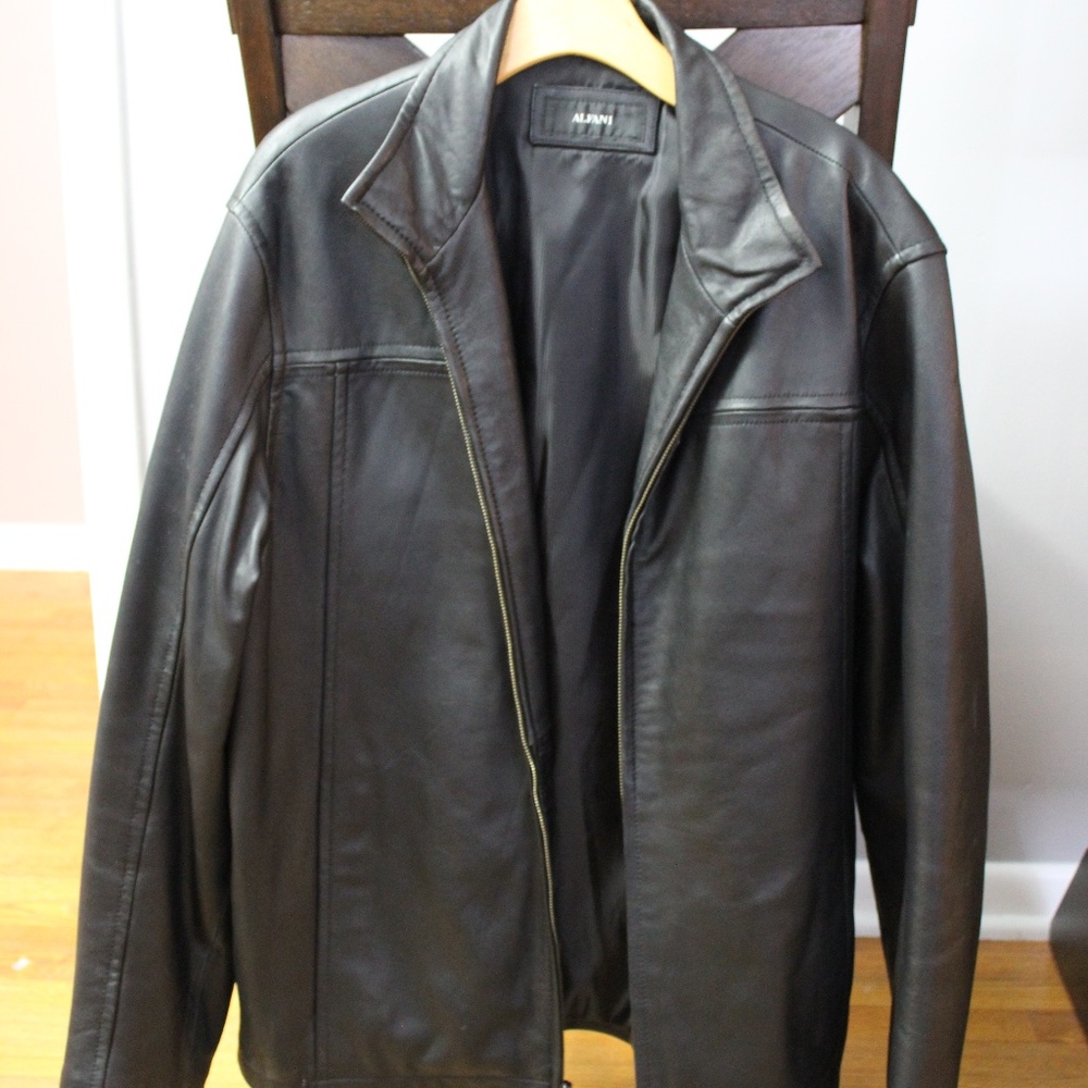 Alfani Leather Jacket